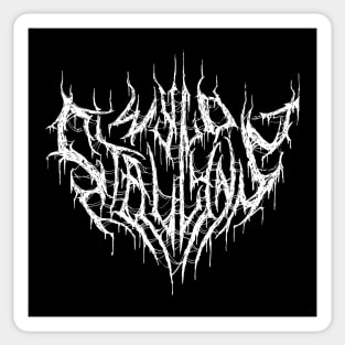 Wyld Stallyns - Death Metal Logo Sticker